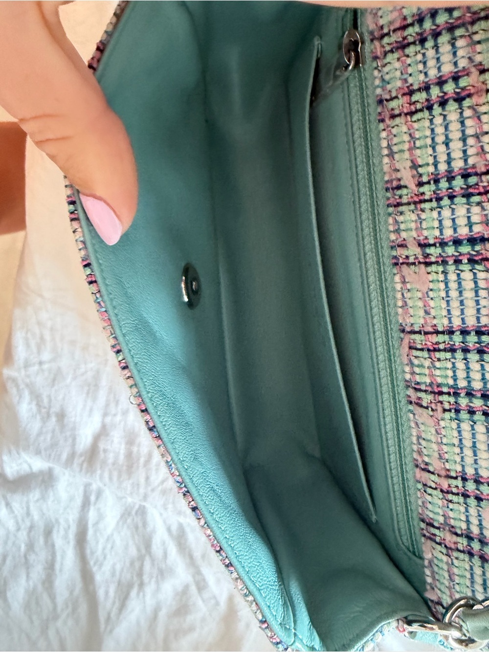 Chanel Tweed Mini Single Flap - SS 2020 Collection - Picture 8 of 12
